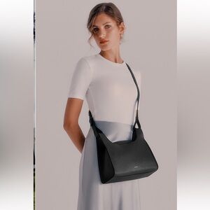 Cuyana Double Loop Bag - Black